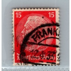 ALEMANIA 1932 Yv. 450 ESTAMPILLA USADA  RARA 12 € !!!